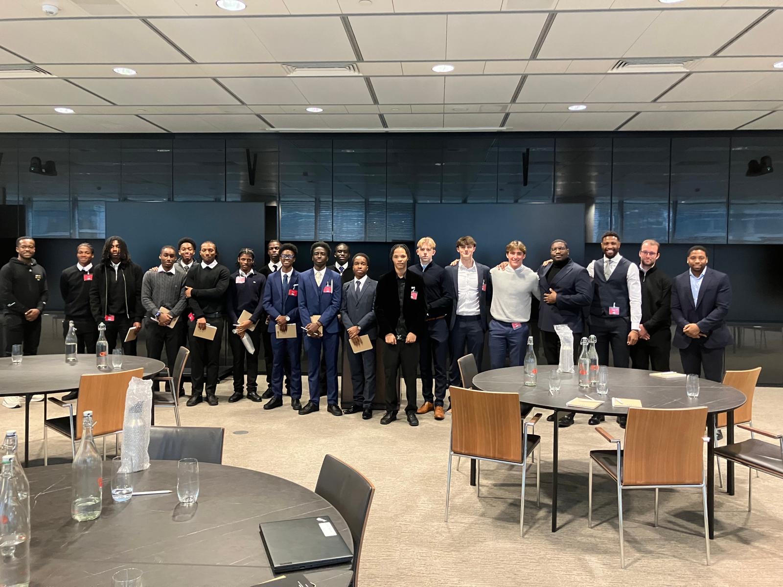 Matthew Selman — Motivational keynote for Bromley FC Academy players at HSBC